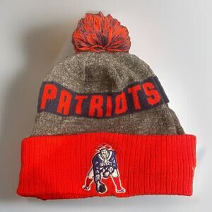 New England Parriots New Era NFL Knit Pom Hat